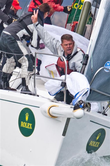 DAYENU two firsts the first racing day - Rolex Big Boat Series 2011 ©  Rolex/Daniel Forster http://www.regattanews.com